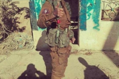 Fadi Makhlouf, an "ISIS Hunter" killed in U.S. strikes in Deir Ez Zor.
