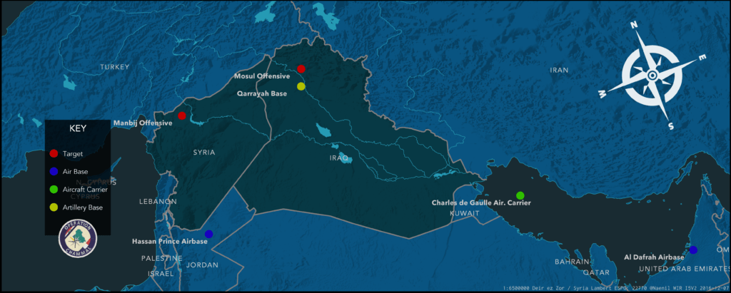 Map of the Operation Chammap